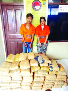 Warga Jalan Denai-112 Paket Ganja 