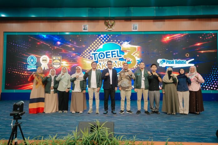 445 Peserta Ikuti TOEFL, Prediction Akbar ke-3 di UMSU